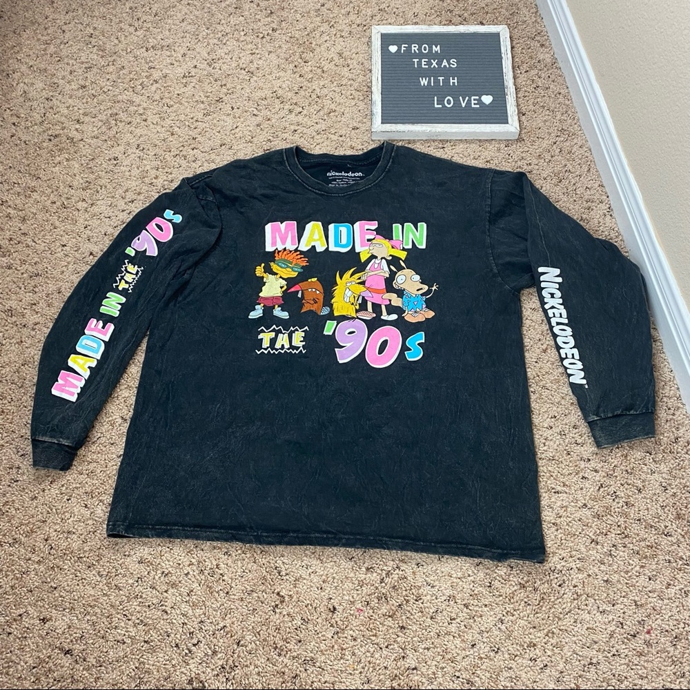 Nickelodeon Made in the 90s Tshirt Sz Youth XL